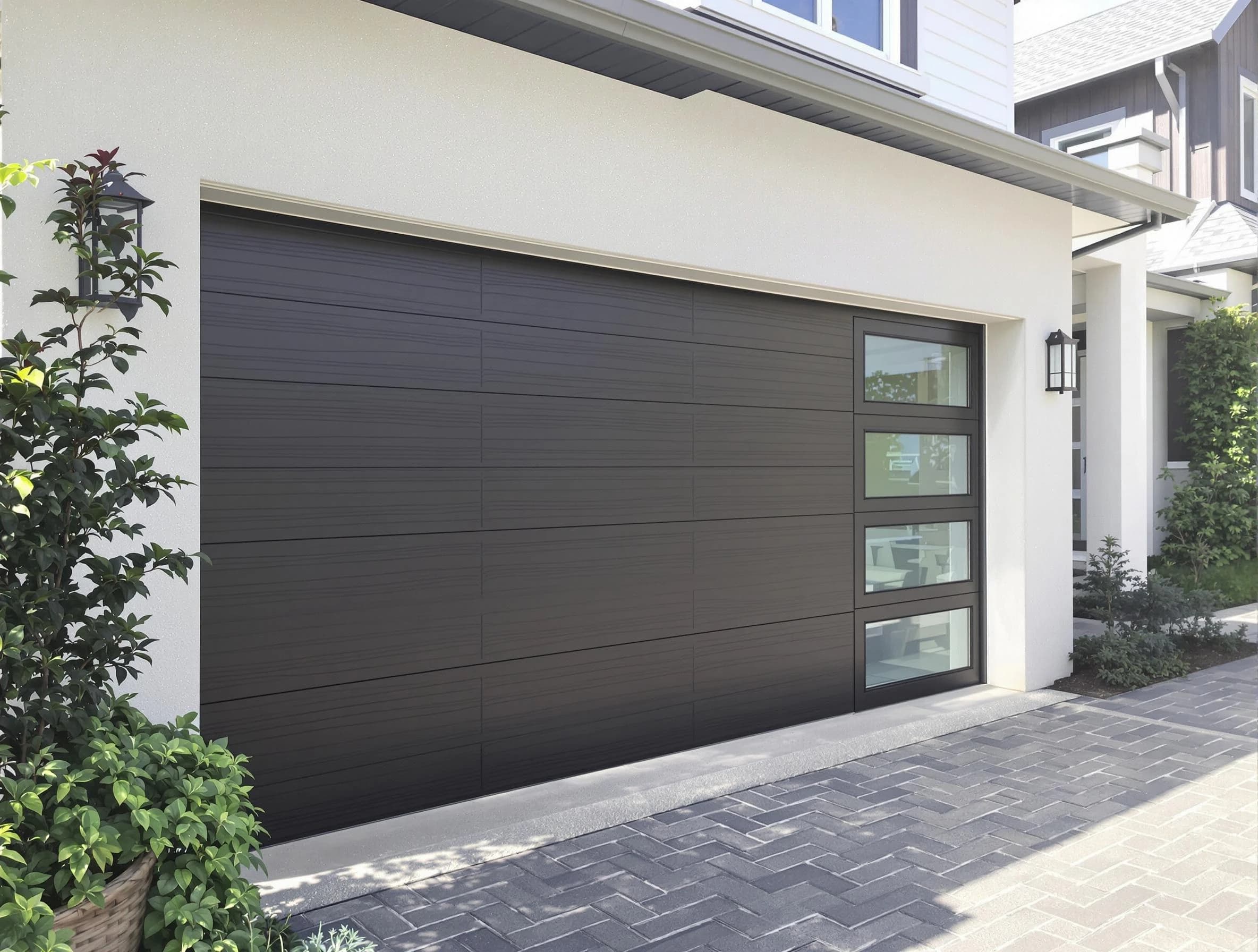 Custom garage door installation by Tempe Garage Door Repair in Tempe
