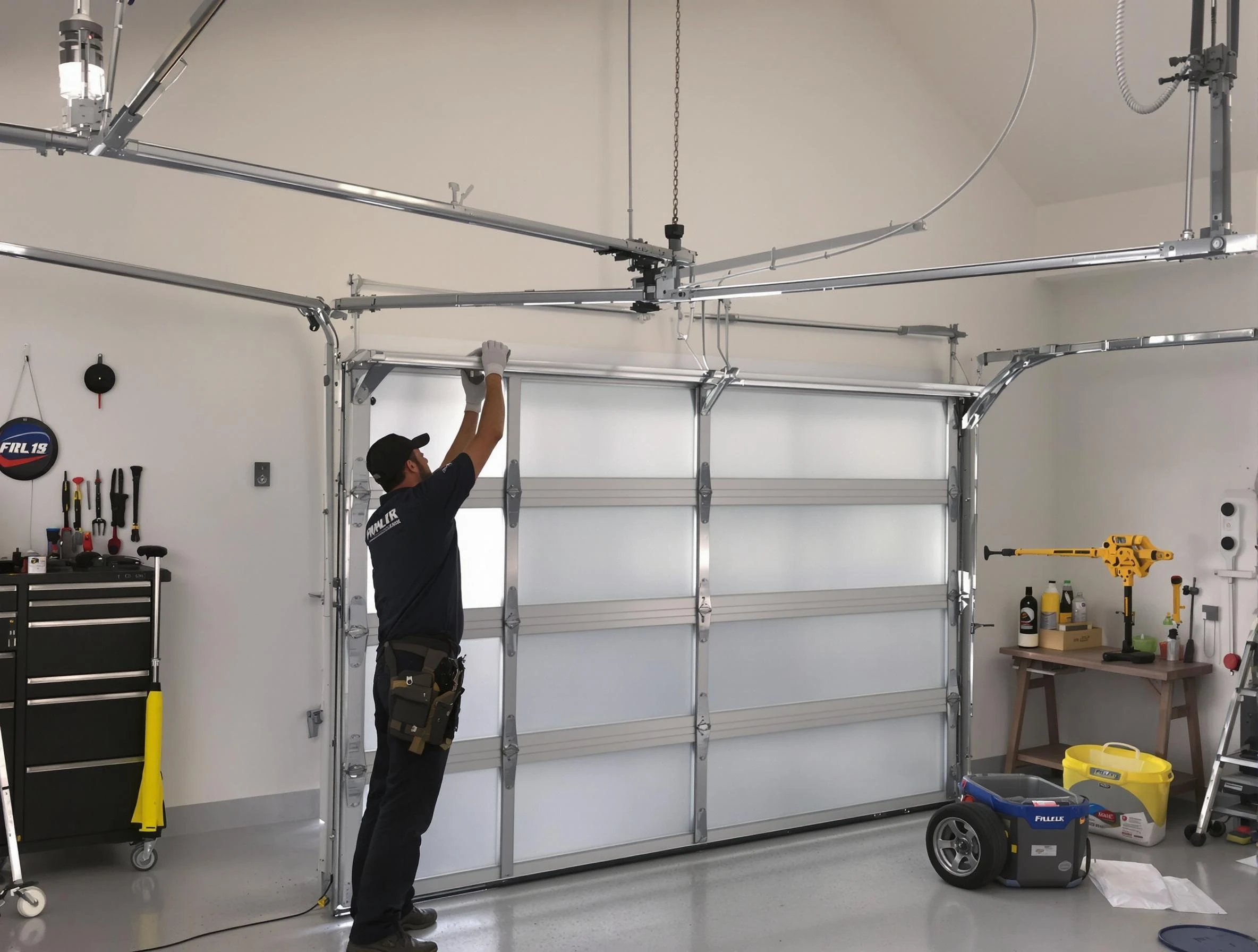 Tempe Garage Door Repair certified team performing precision garage door installation in Tempe